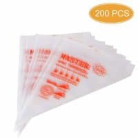 200 Count Disposable "Tipless" Piping Bags