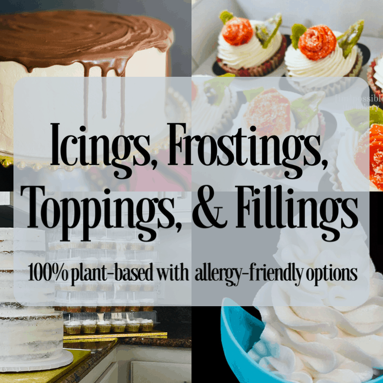 Icings, Frostings, Toppings, & Fillings Cover Photo
